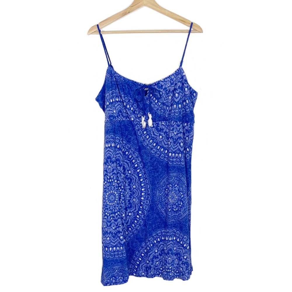 NWT TOMMY BAHAMA Dahlia Medallion Linen Dress XL